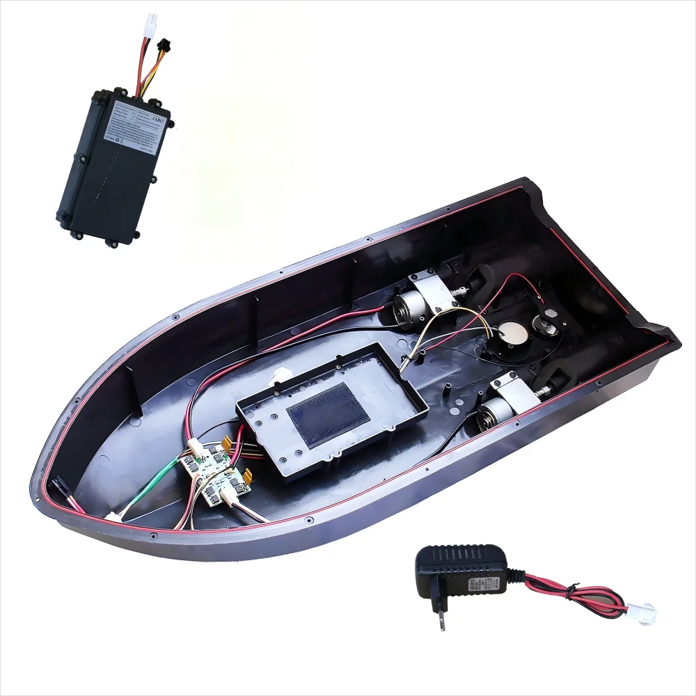 JABO2BGBoat Shell Sonar sensörü, sürücü panosu 7.4V, 10A lityum pil