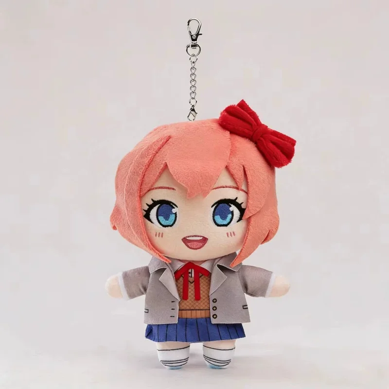 Doki Doki Literature Club Plush Dolls Monika Natsuki Yuri Sayori Anime Merchandise Stuffed Figures Holiday Gifts Toys view 4