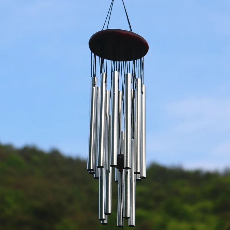 

Wind Chimes Outdoor Large Deep Tone Hanging Ornament Garden Home Mobiles Wind Chimes Windchime Outdoor Garden Home