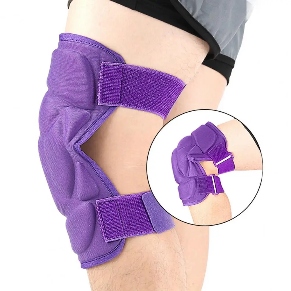 Elastic Knee Pads for Comfortable Wear Thick Sponge Knee Pad for Men Women Anti-slip Protective Sleeve Collision for Football