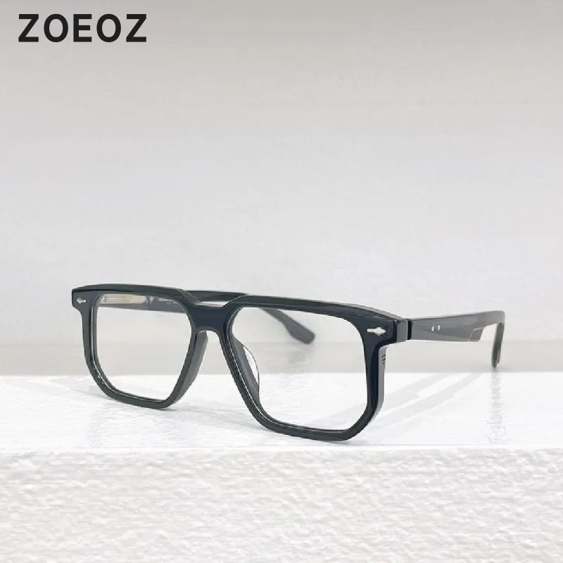 

JMM Saburo Multilateral Square Vintage Myopia Glasses men Acetate Optical eyeglass frames for women Prescription Glasses