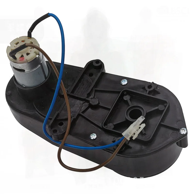 Motor de direção de carro elétrico infantil, 12v 24v, caixa de velocidades rs390, 5000rpm, motor de direção com controle remoto para carro de brinquedo de bebê