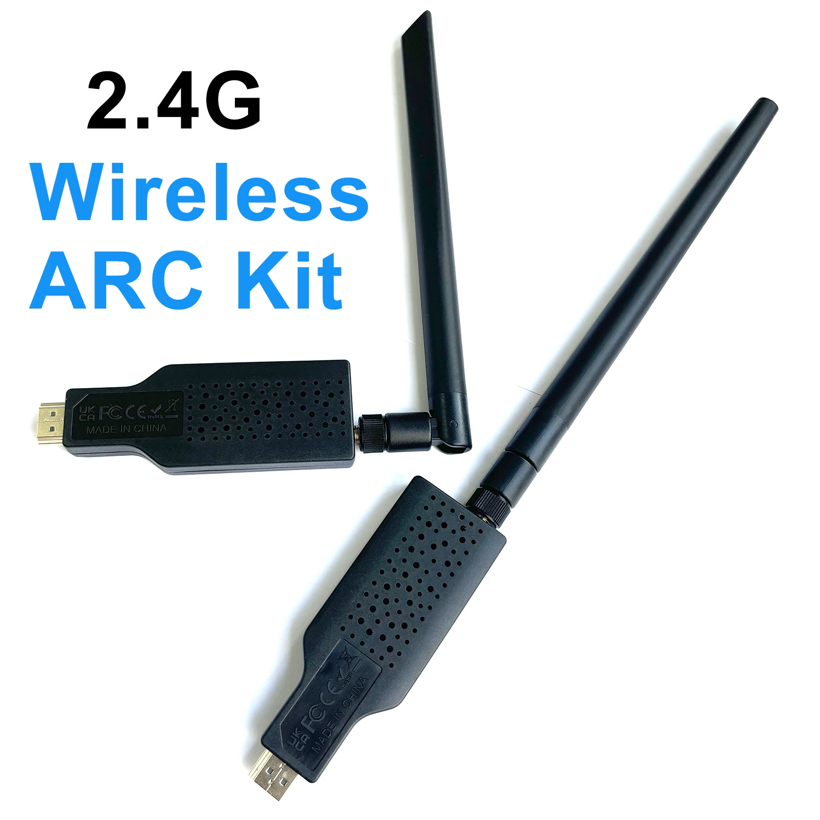 

50M 2.4G ARC Wireless Audio Transmitter and Receiver Kit HDMI ARC Audio Extender Adapter for TV Projector To Sound Bar Speaker