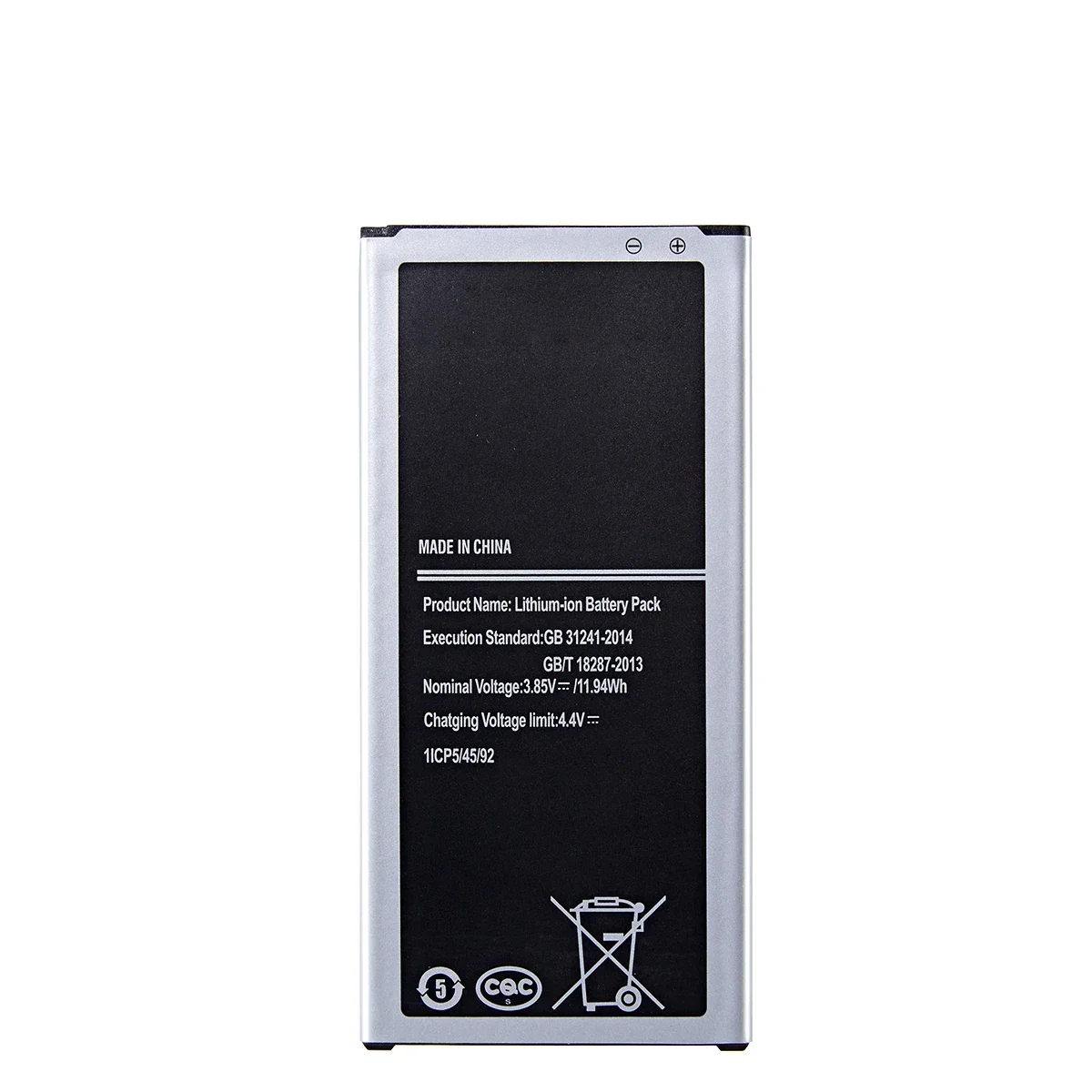 Bateria para samsung galaxy j5 edição 2016 j510 j510fn j510f j5108 j5109, 3100mah, novo