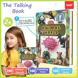 English Point Reading Books Children's Early Educational Toys Montessori Smart Multifunctional Book For Toddler Learning English