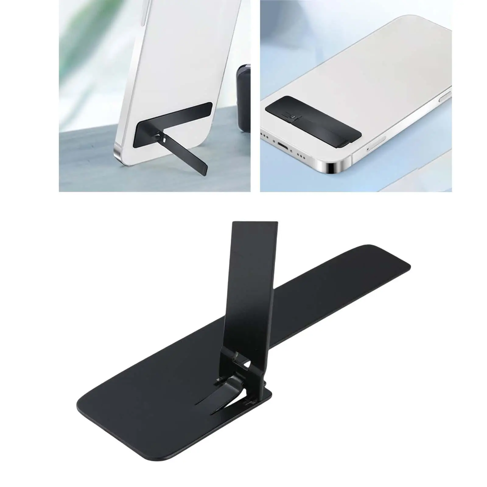 Thin Kickstand phone Case, Horizontal/Vertical Desk Stand Holder