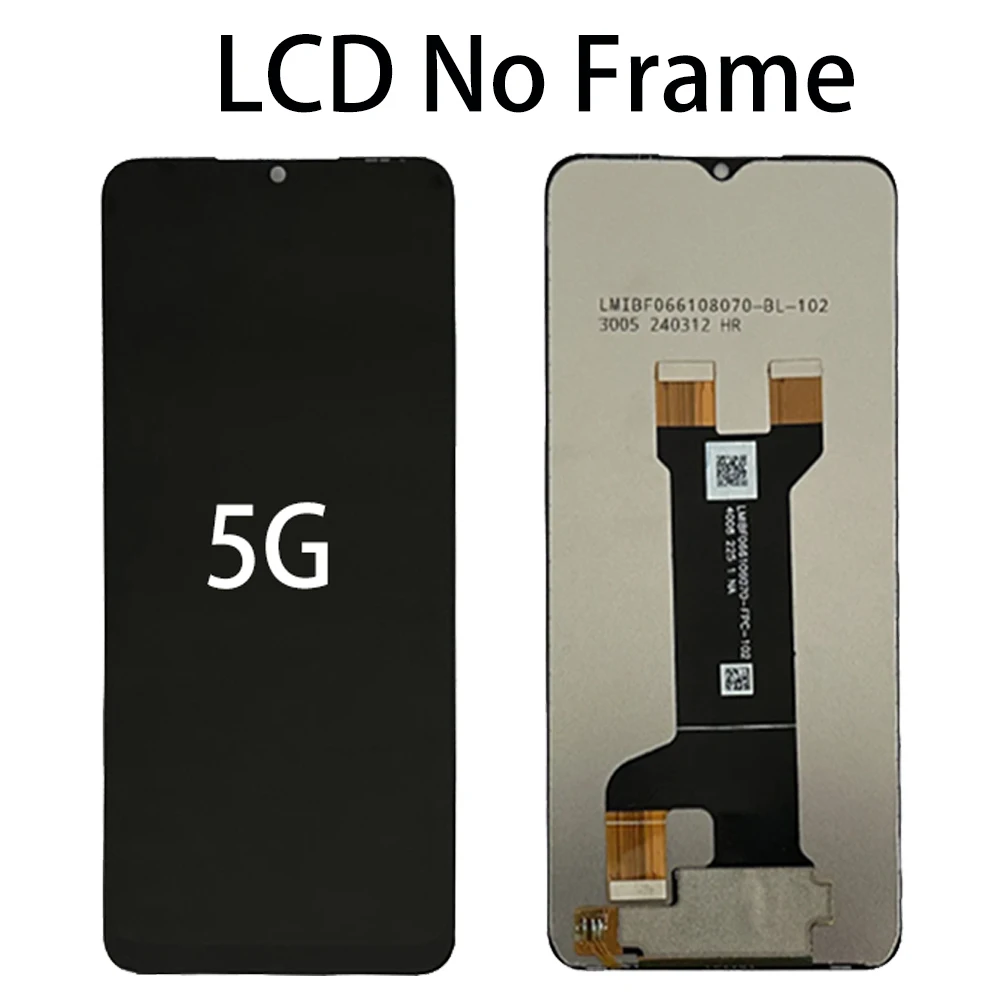 Original para zte blade v50 design 4g 8050 tela lcd painel de