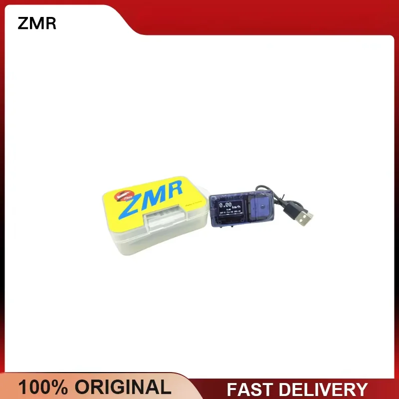 ZMR GPS-Geschwindigkeitsmesser mit Hoher Präzision, Eingebauter Lipo-Akku für RC-Flugzeuge, FPV-Drohnen, Automodelle, Digitales LCD-Display