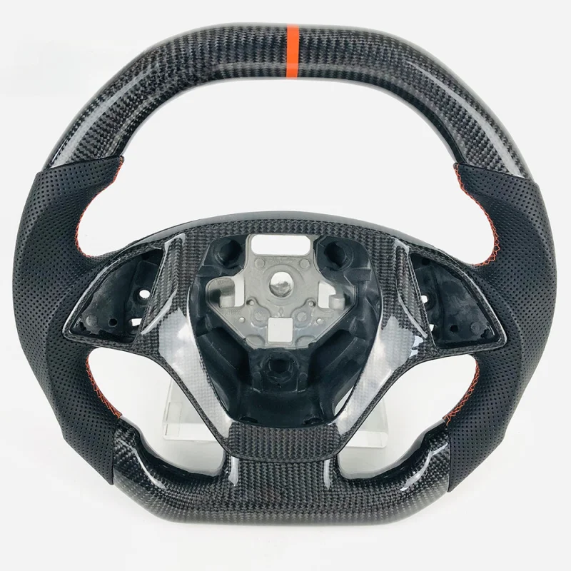 

For Chevrolet Corvette C7 High-Quality Customizable Forged Carbon Fiber Steering Wheel | 2014-2019