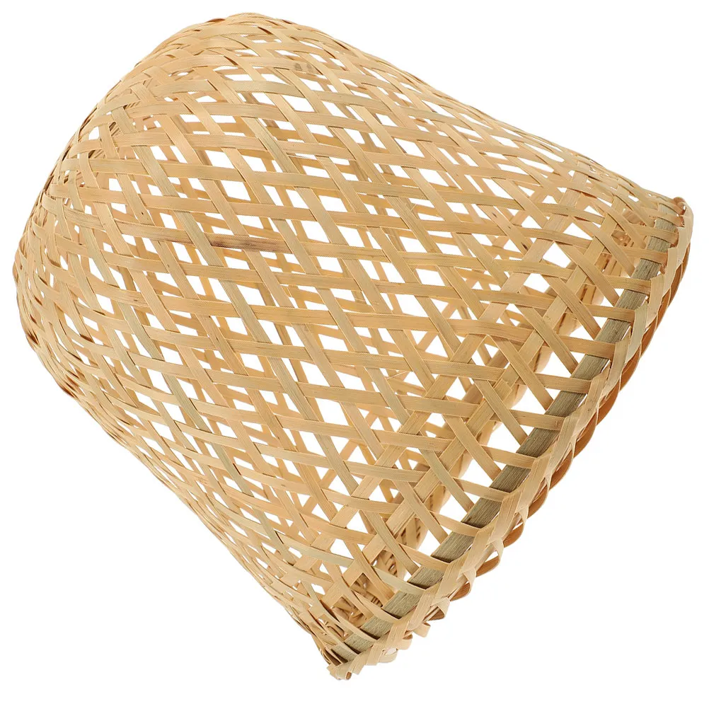 

Bamboo Pendant Lampshade Rustic Woven Ceiling Lamp Cover Decorative Lamp Shade for Home Hotel Restaurant Pendant Light Shade