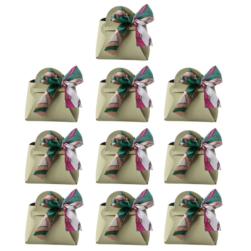 P9FE Lederhandtaschen-Verpackungsbox, Geschenkbox, kleine Verpackungshandtasche für Schmuck – Detail 1