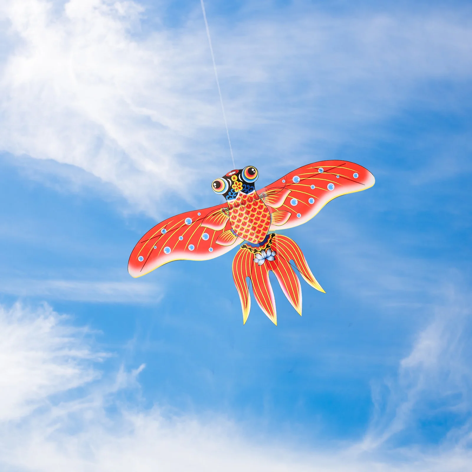 1 conjunto de vara de pesca kite design animal durável flexível ao ar livre dos desenhos animados pipa para crianças dos desenhos animados pipas brinquedos voadores