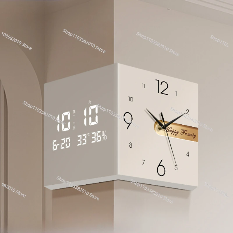 simple-living-room-corner-clock-decoration-painting-cream-style-millennium-calendar-electronic-clock-creative-double-wall-clock