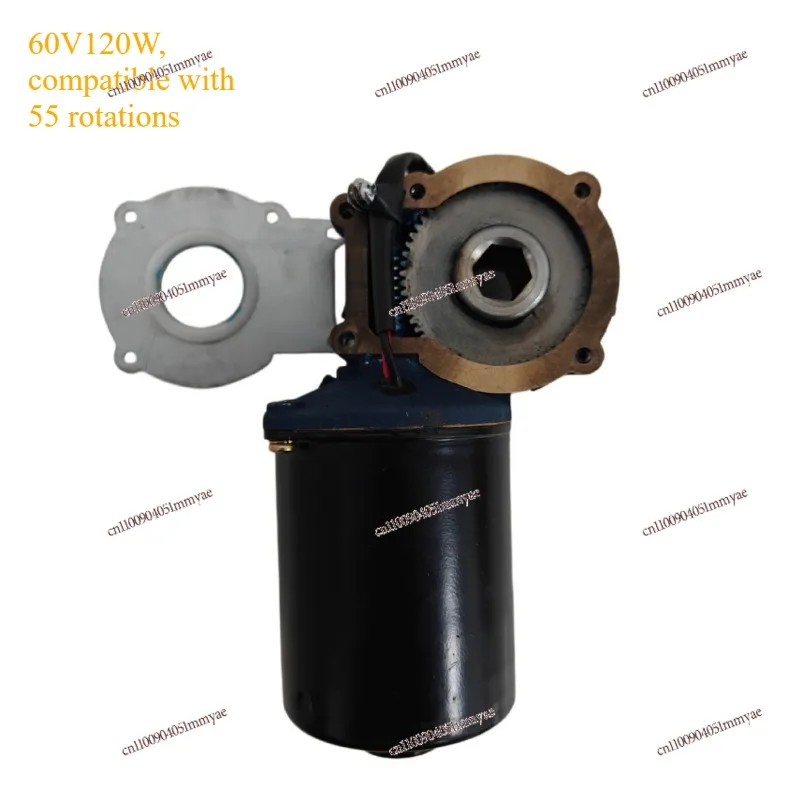 Electric Fertilizer Box Motor, 60V 120W 55RPM Iron Gear Inner Hexagon 16 Drive Motor