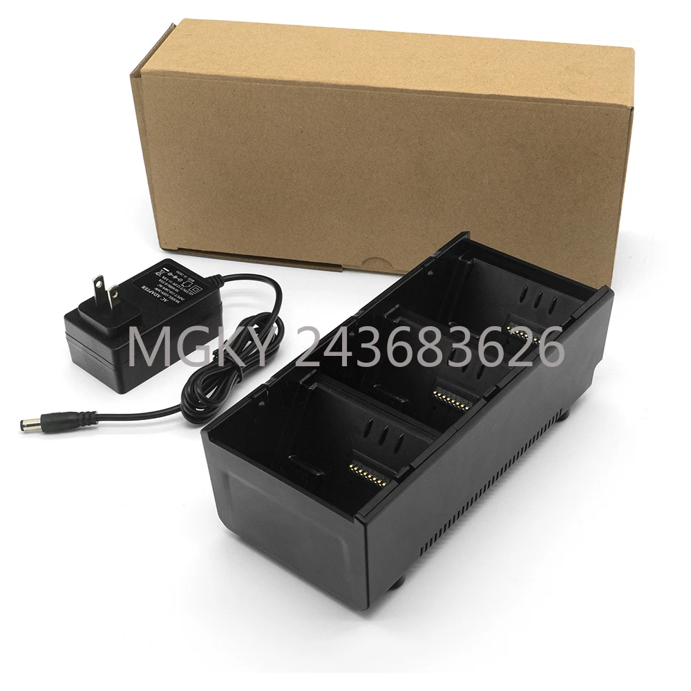 

3-Slot Battery Charging Cradle + Adapter power supply for zebra QLN220 QLN320 QLN420 ZQ630 QLN620 QLN610 ZQ510 ZQ520 ZQ511 ZQ521