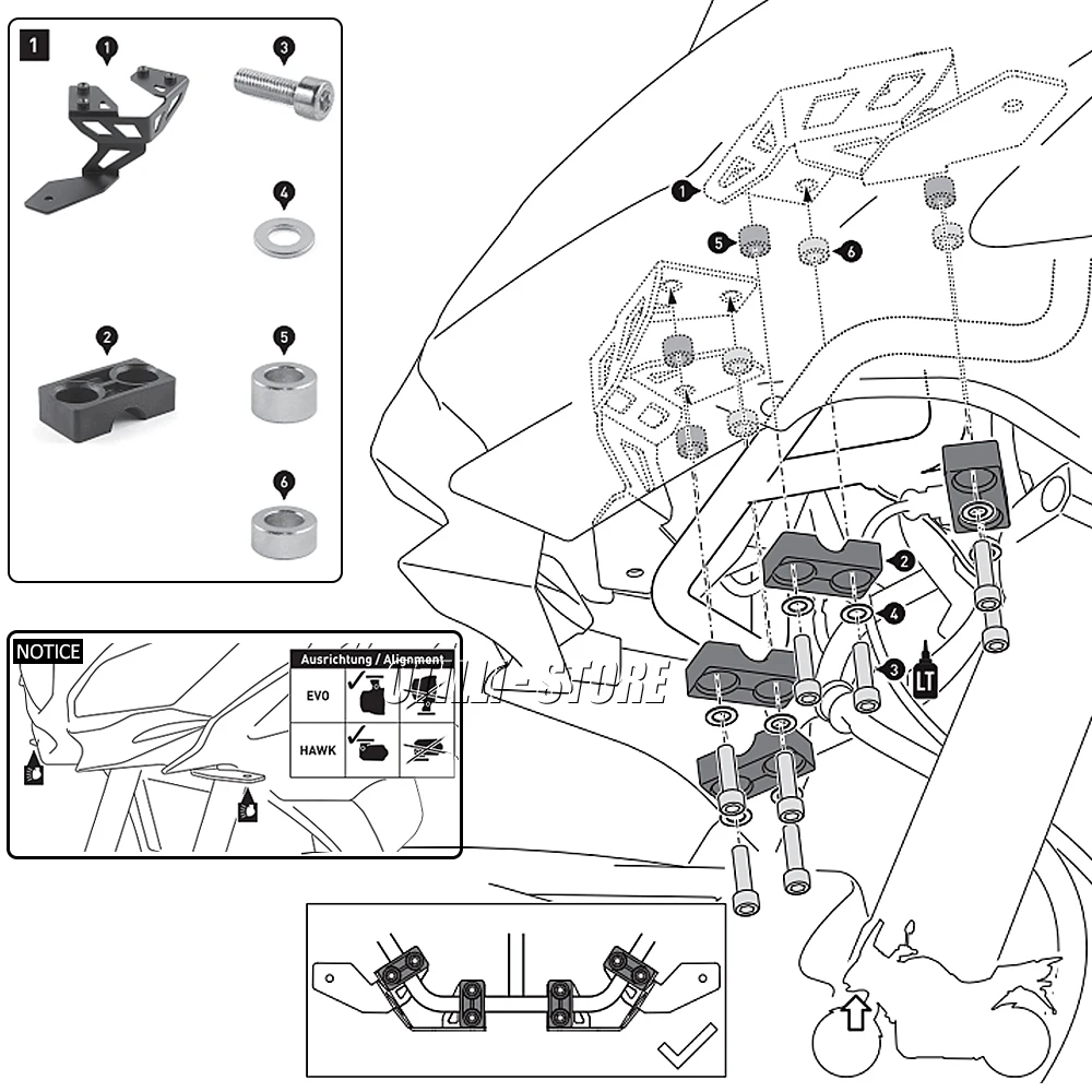 Nuevo Para Kawasaki VERSYS650 2014 - 2022 accesorios de motocicleta lámpara antiniebla soporte de foco Kit de montaje de luz Versys 650