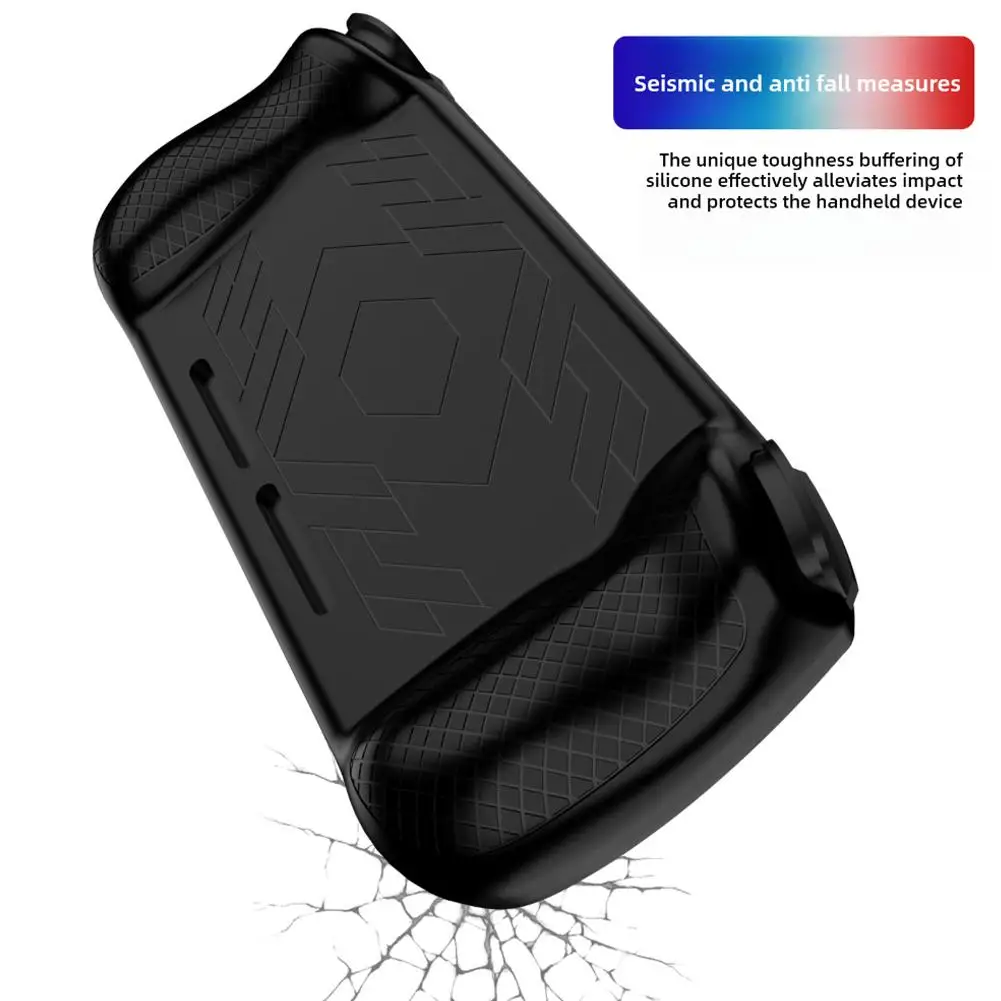 Silicone Protective Case For ANBERNIC RG 406H 360-degree Full Coverage Design Non-slip Anti-fall Dust-proof Game Handheld Shell