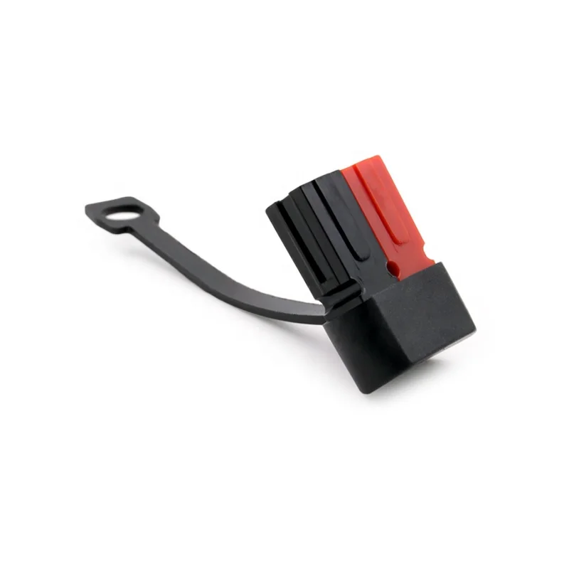 Rubber Dust Cap with Ring for Anderson Powerpole Plug Cable 30A Single Pole Connector Terminal Sealing Sheath Waterproof Cover