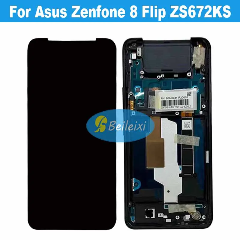 

For Asus Zenfone 8 Flip ZS672KS I004D S672 LCD Display Touch Screen Digitizer Assembly Replacement Part