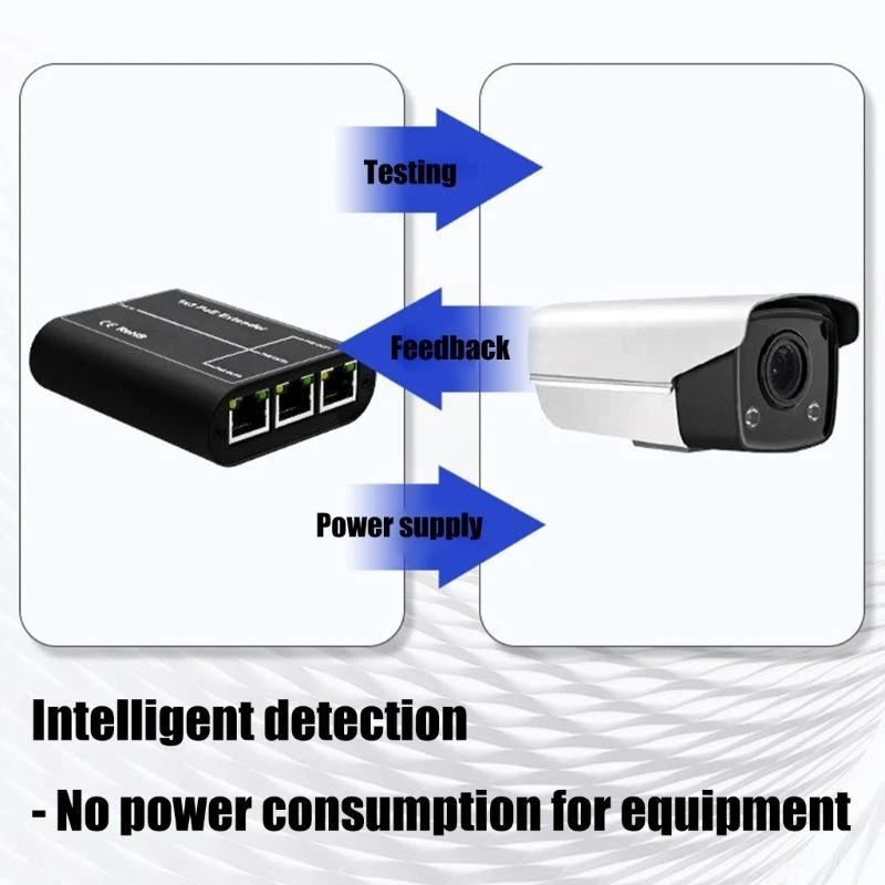 

Y88B 1 in 3 Out Power Over Ethernet Repeaters Switches for Seamless Device Connectivities