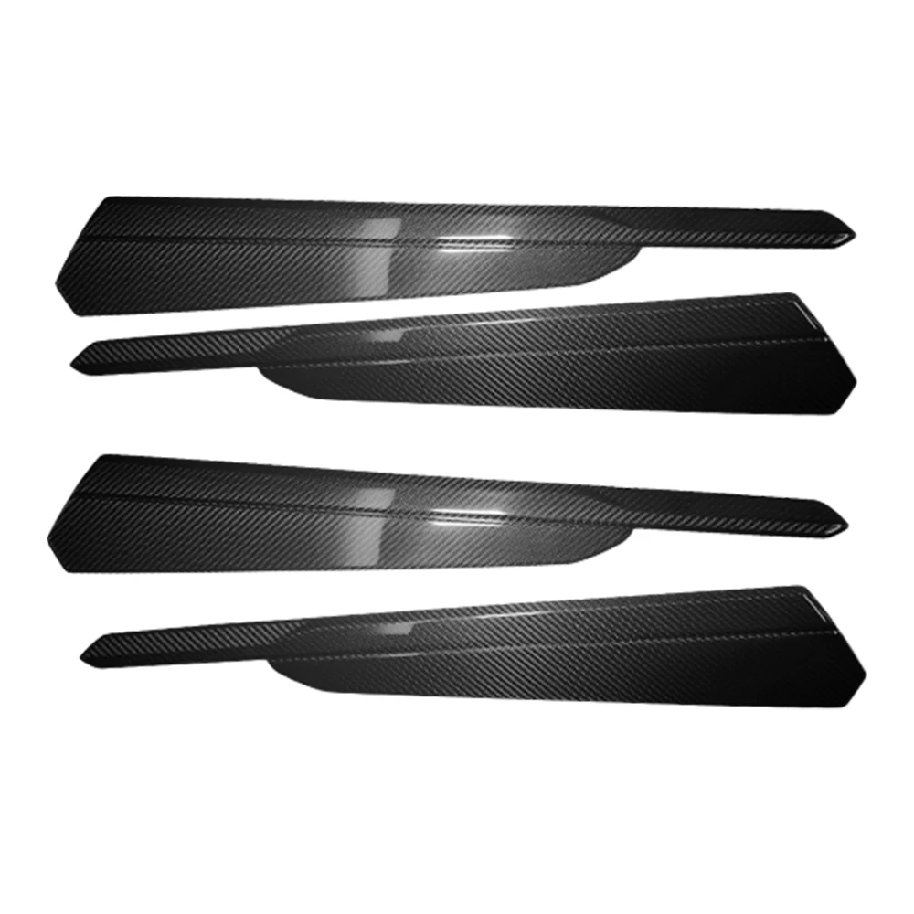 

For 2018-2025 Carbon Fiber Interior Door Panel Decorative Cover Sticker Modified Auto Parts