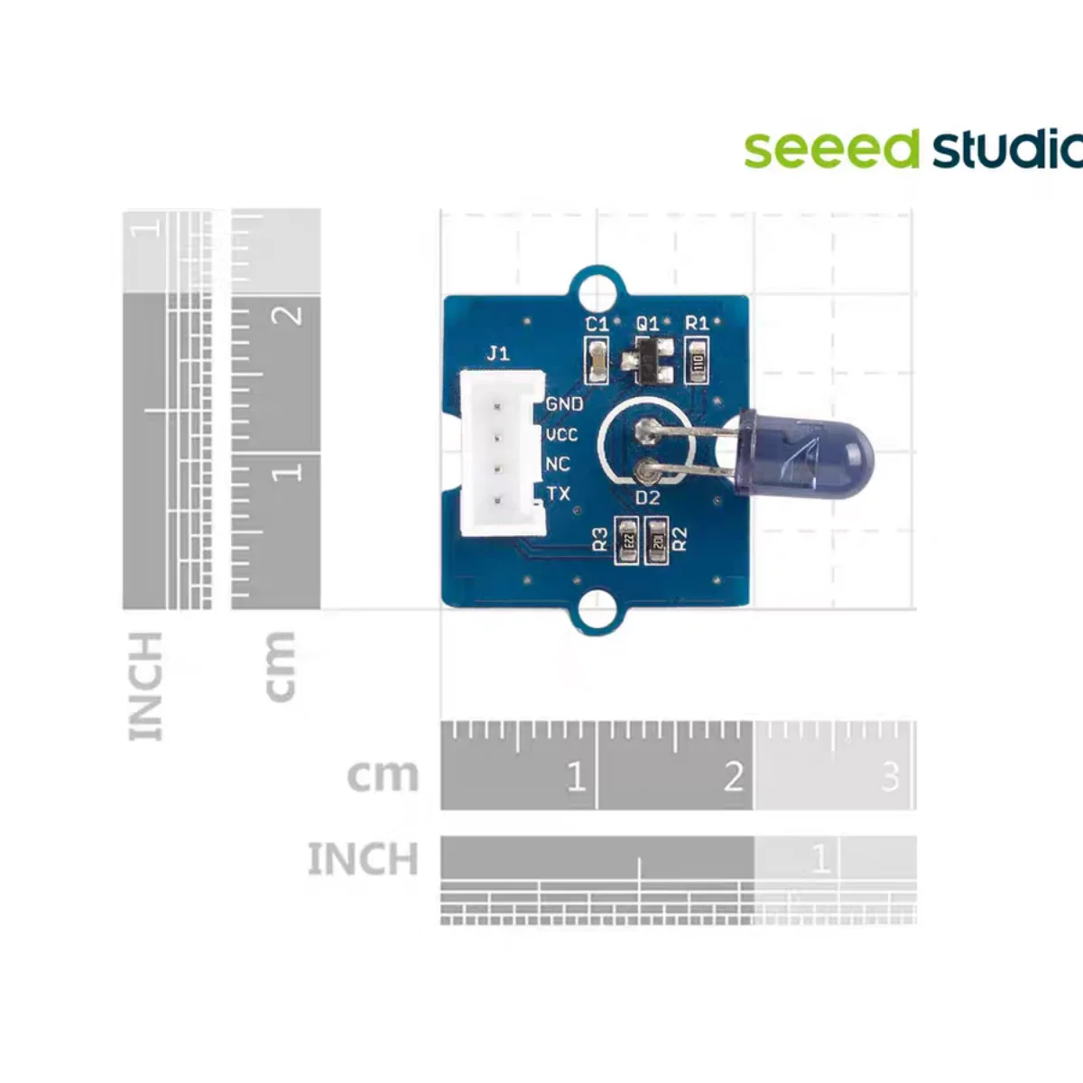 Silicon Grove infrared transmitter module LED infrared signal remote control 940nm home appliance/robot control