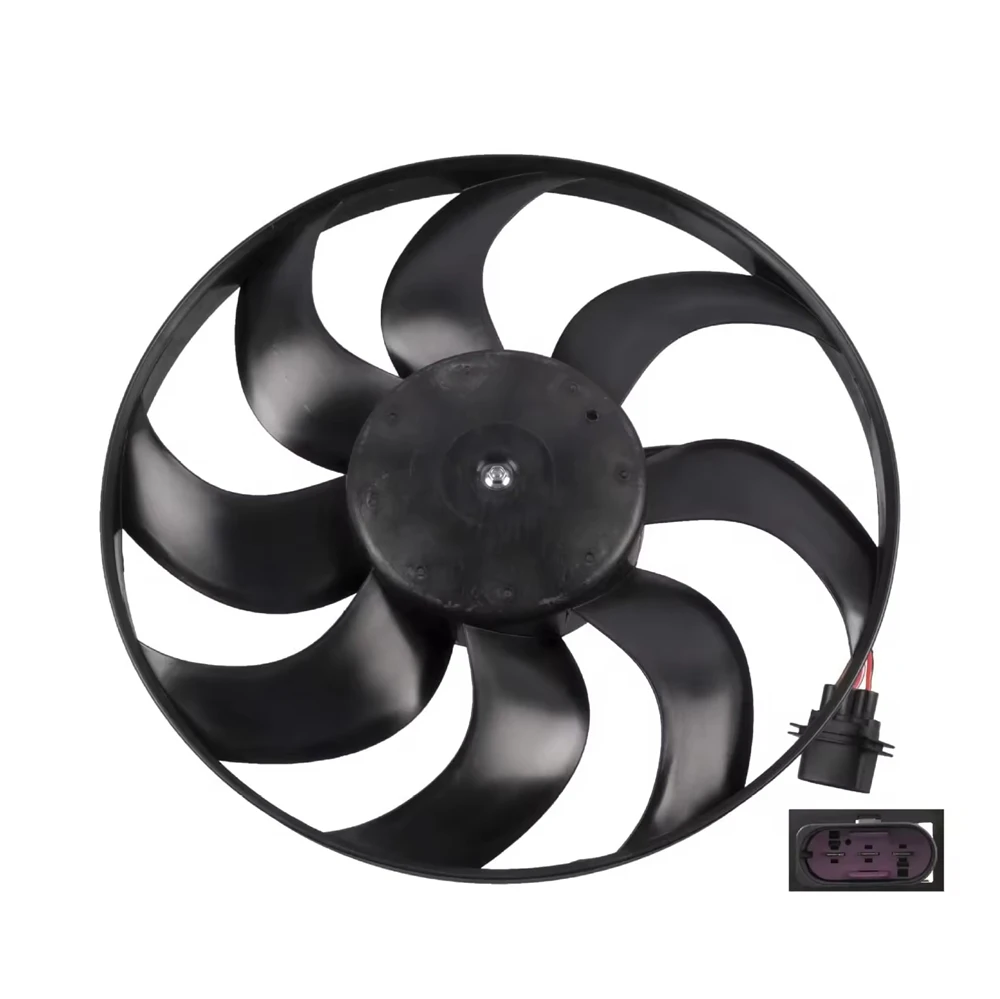 

Фабрика продает одиночный вентилятор охлаждения радиатора двигателя Volkswagen POLO, OE 6R0959455E.