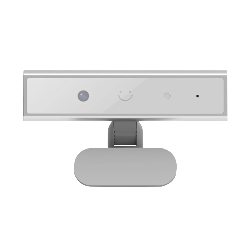 Facial Recognition Webcam with Single Microphone for Windows Hello USB Computer Webcam HD 1080P 2MP for Laptop Desktop Computer