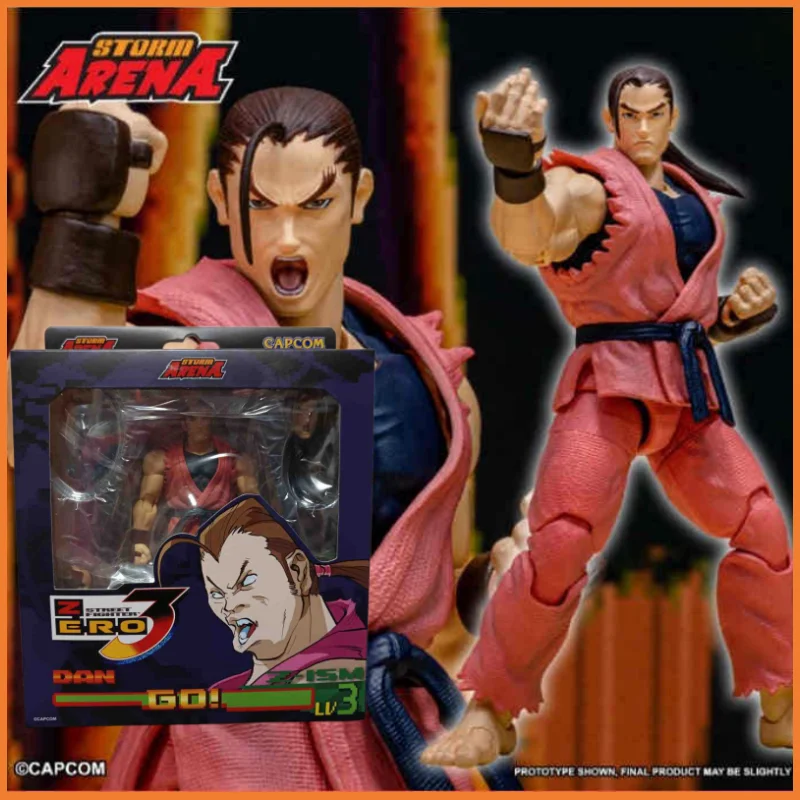 

2026 NEW IN STOCK Original Storm Toys ST ARENA3 Street Fighter Zero 3 1/12 ARENA DAN Anime Collection Figures Model Toys