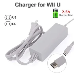 Charger For Wii U Gamepad Controller AC Adapter US/EU Plug Charging 100-240V Adapter Compatible With Nintendo Remote Joystick