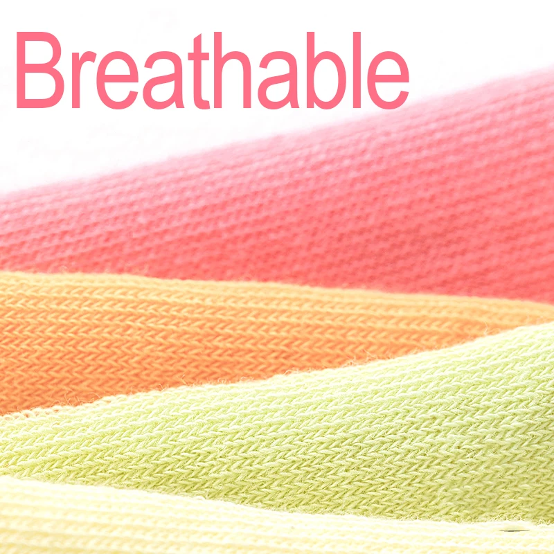 Kids Fruit Socks Ice Silk Breathable Socks Cute Strawberry  Orange Print, Breathable Polyester Summer Fun Socks for Boys Girl