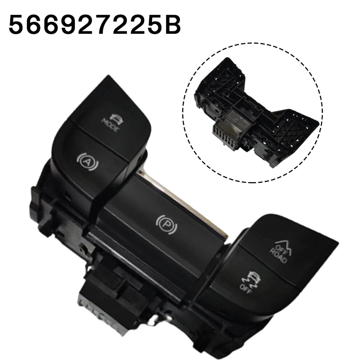 

Car Electric Hand Brake Switch Parking Assist Switch Button for Skoda Kodiak 566927225B—L48A