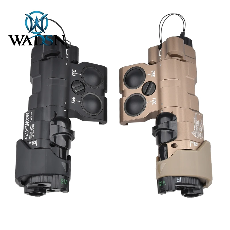 WADSN Tactical MAWL-C1 Full Function Indicator Red Green Blue Laser Mawl IR Visible White LED Aiming Whitelight Strobe CNC Metal