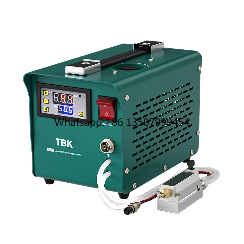 

TBK 983C Intelligent Refrigeration Dispensing Machine Handheld AB Glue Dispenser Tool with Cooler for Mobile Phone Repair Tool