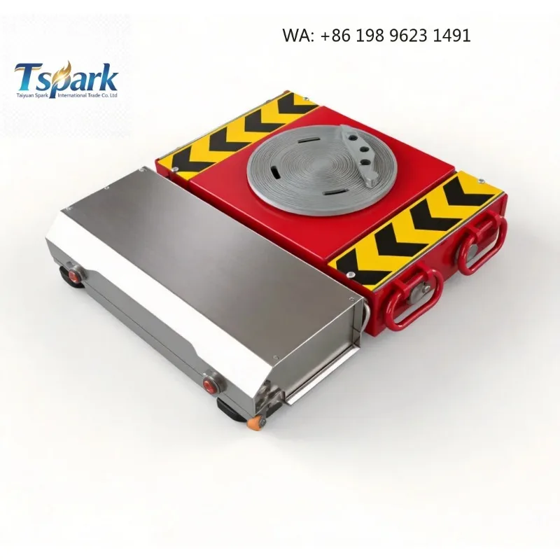 ‑Heavy‑Appliance‑Focus‑‑Stair‑Climbing‑Trolley, 400‑kg‑Thick‑Wear‑Resistant‑Belt‑Crawler‑Refrigerator‑Large‑Box‑Moving‑Cart