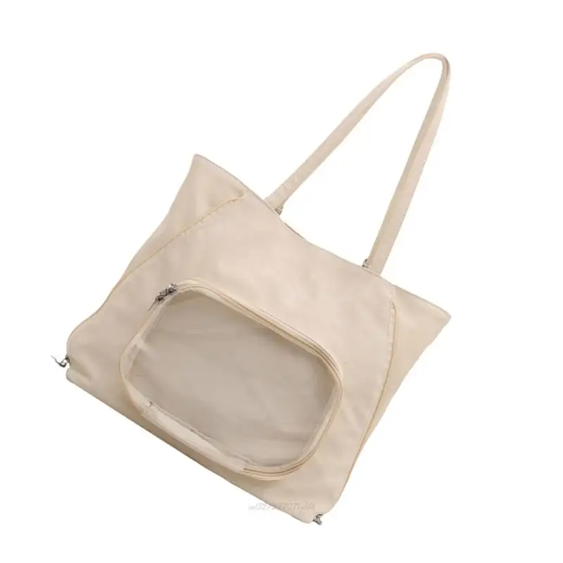 

X5XA Summer Bag Japanese Styles Handbag Cartoon Patchwork Shoulder Bag With Ample Space For Essential Storage Outdoor Activities