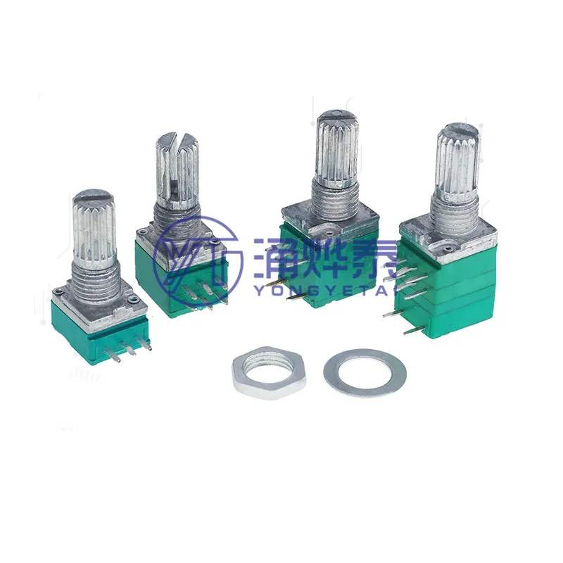 YYT RV097 volume potentiometer 3Pin 5Pin 6Pin 8Pin resistance B5KB10KB20KB50KB100KB500K adjustable potentiometer