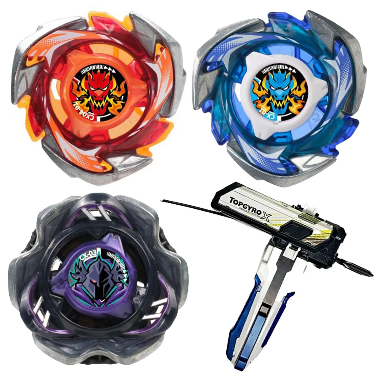 Takara Tomy Top X Gyro Pack CX01 CX12 CX13 CX07 CX08 CX05 Phoenix Unicorn CX Combat Gyro