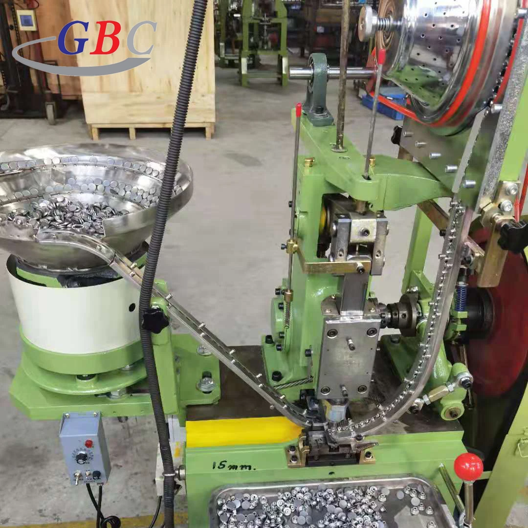 Automatic Jeans Button Attaching Metal Buttons Making Machine for Button