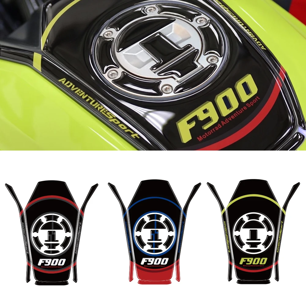 

For BMW F900GS F900 GS 2024 2025 2026 3D Gel Motorcycle Fuel Tank Cover Sticker Fairing Paint Protection Reflective Decals