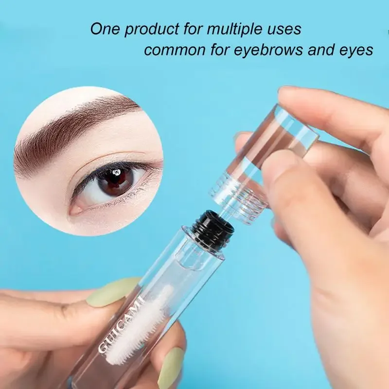 Wimper Groei Gel Enhancer Natuurlijke Wimpers Mascara Verlenging Crème Transparante Snelle Droge Wenkbrauw Groei Vloeistof Vrouwen Cosmetica