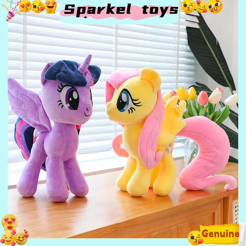 Nowa, duża pluszowa lalka z anime My Little Pony, prototyp, 30/40/50 cm, miękka poduszka anime, ozdoba na sofę dla dziewczynki, zabawka dla dzieci, prezent.