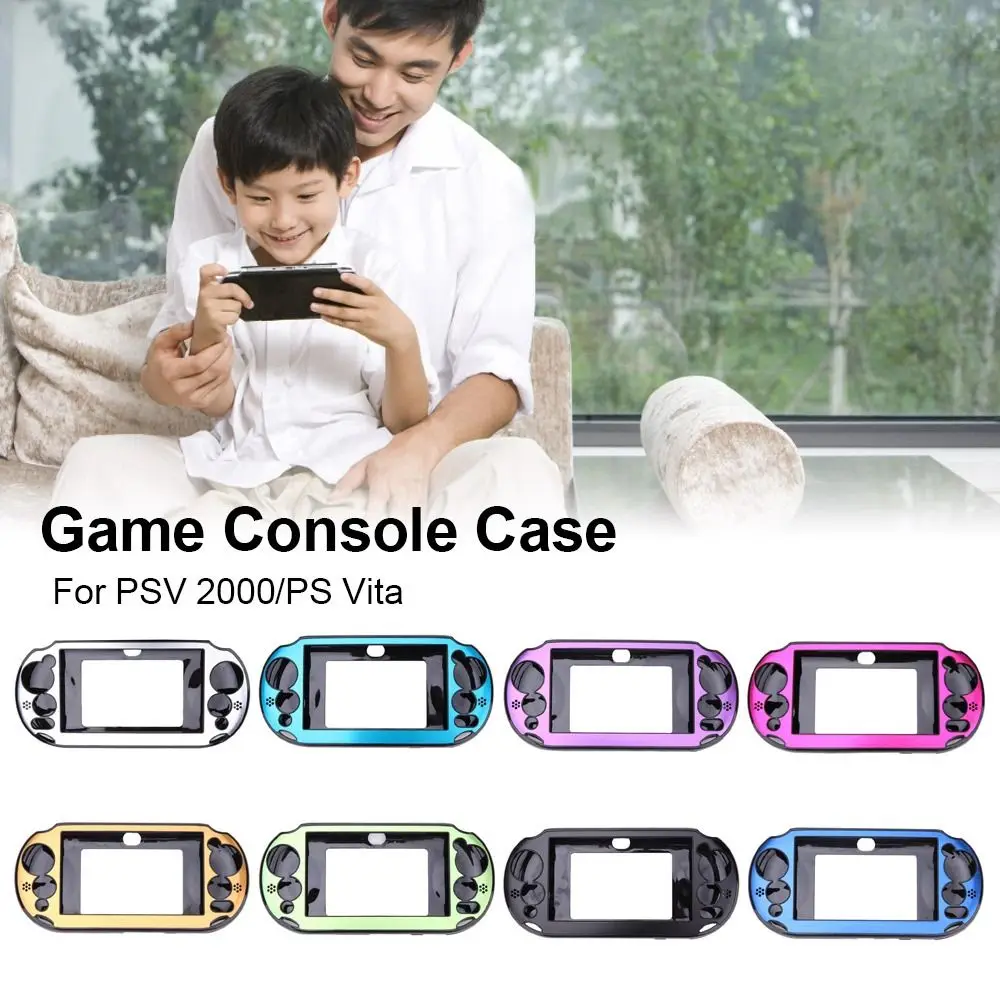 Aluminum Metal Hard Case Cover Skin Protective Shell for Sony PS Vita PSV 2000 Controller for PS Vita 2000 Accessories