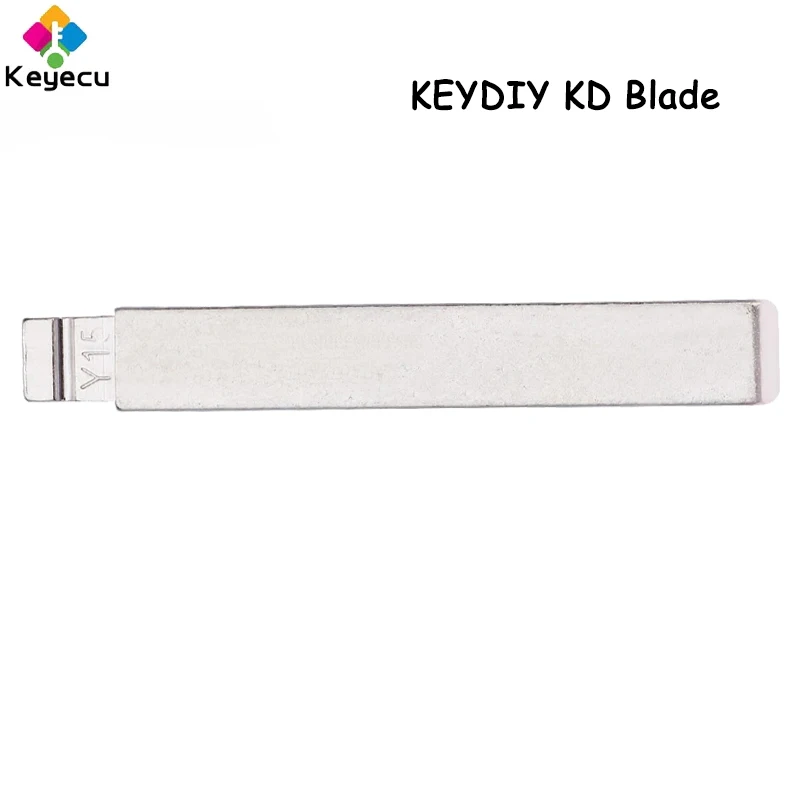 KEYECU 10 50 100 Pieces KEYDIY Universal Remotes Key Flip Blade 15#, HU134TE for Kia Venga