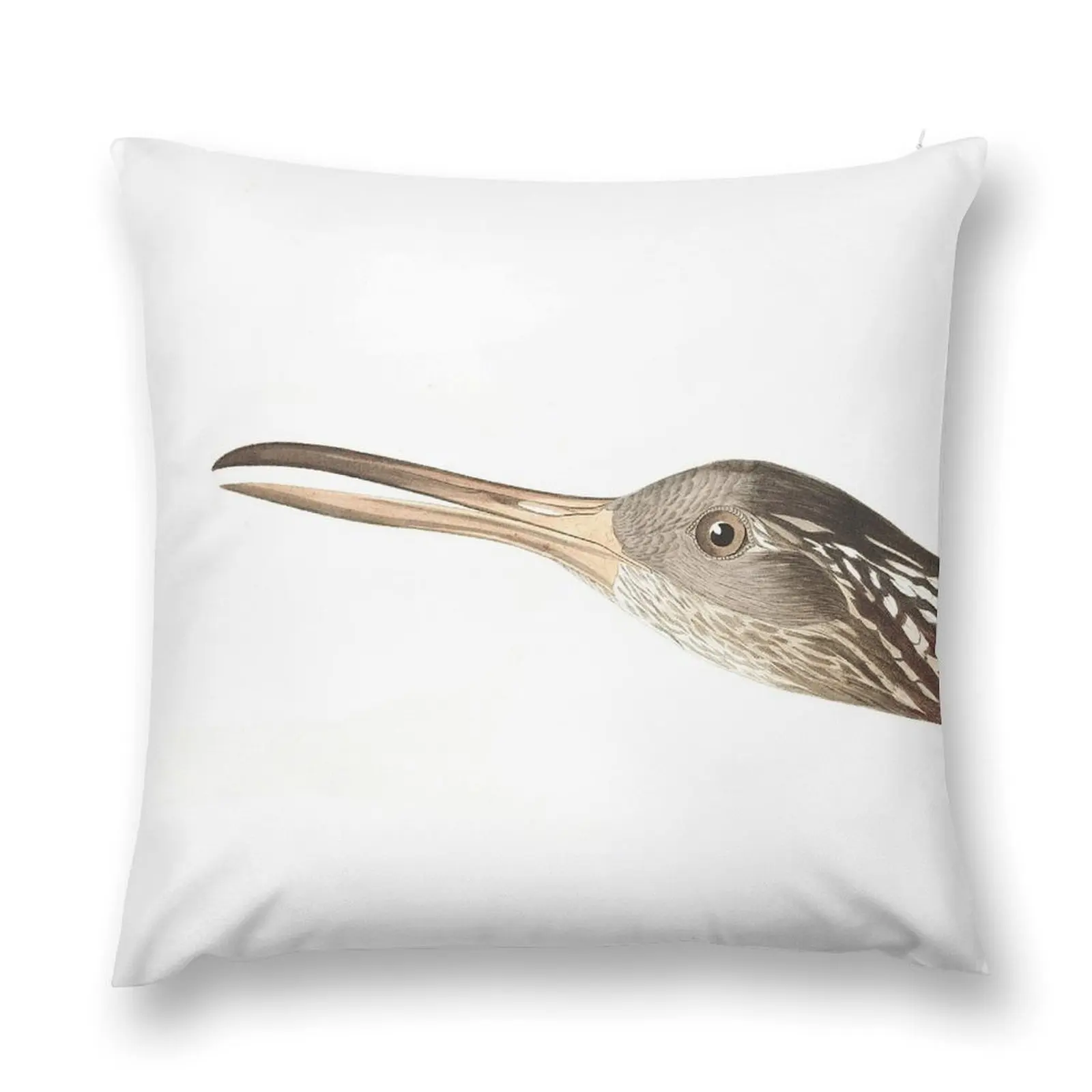 Limpkin - John James Audubon Throw Pillow Christmas Pillow Christmas Pillowcase pillow