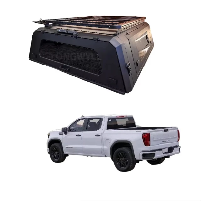 

Gladiator Sierra Locking 4X4 аксессуары для улицы, внедорожный алюминиевый закаленный пикап, кровать для кемпера, жесткий верхний навес