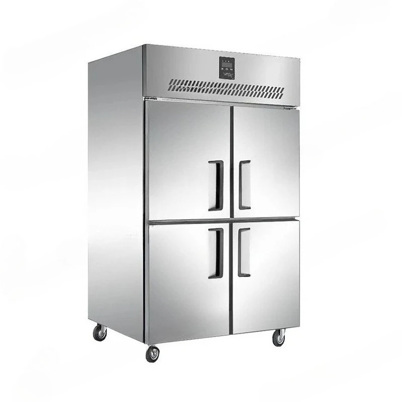 Four-door commercial kitchen refrigerator vertical large capacity freezer air-cooled refrigerator refrigerator tall cabinet