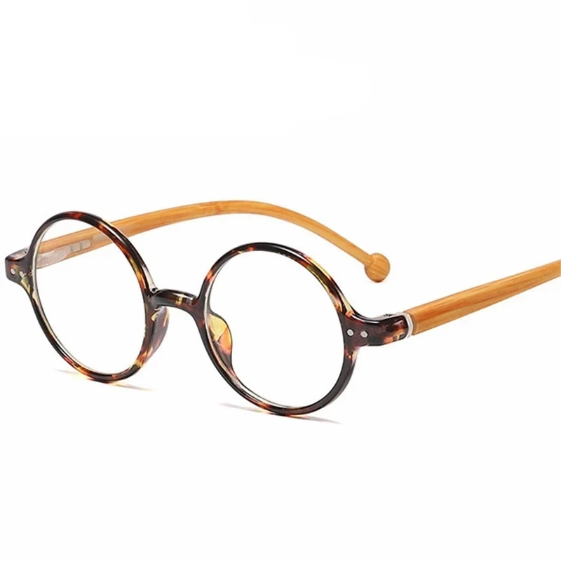 Runde Vintage Kunststoff Baum Linien Bein Anti Blaulicht Presbyopie Brille Mann Frauen Schutz Presbyopie Linsen Lesebrille