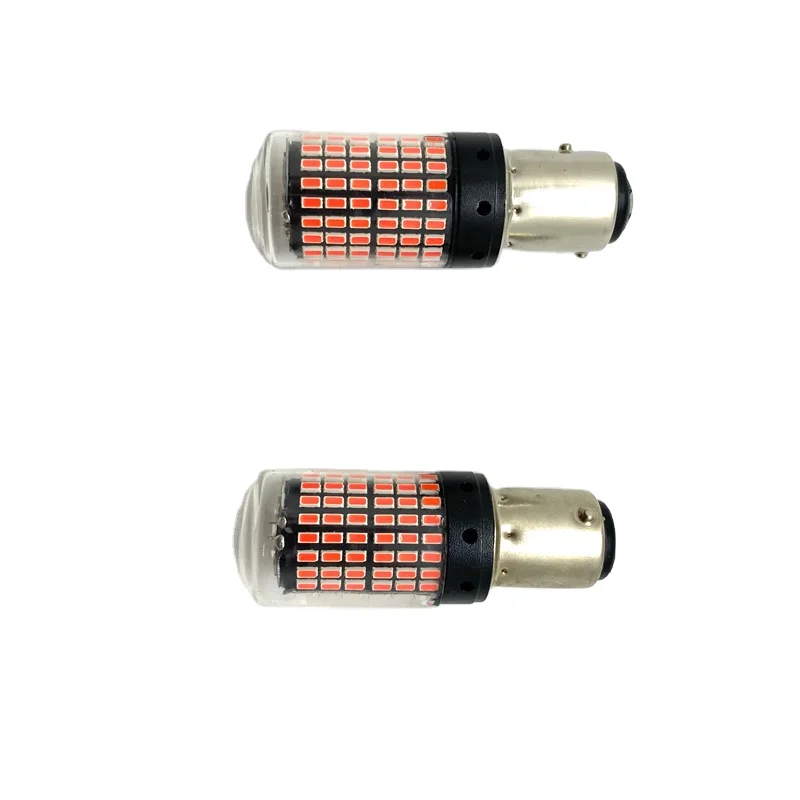 

Super Bright T20 1156 1157 LED Auto Brake S Error-Free 114SMD Turn Signals For 3 Series Model 12V Voltage New Condition