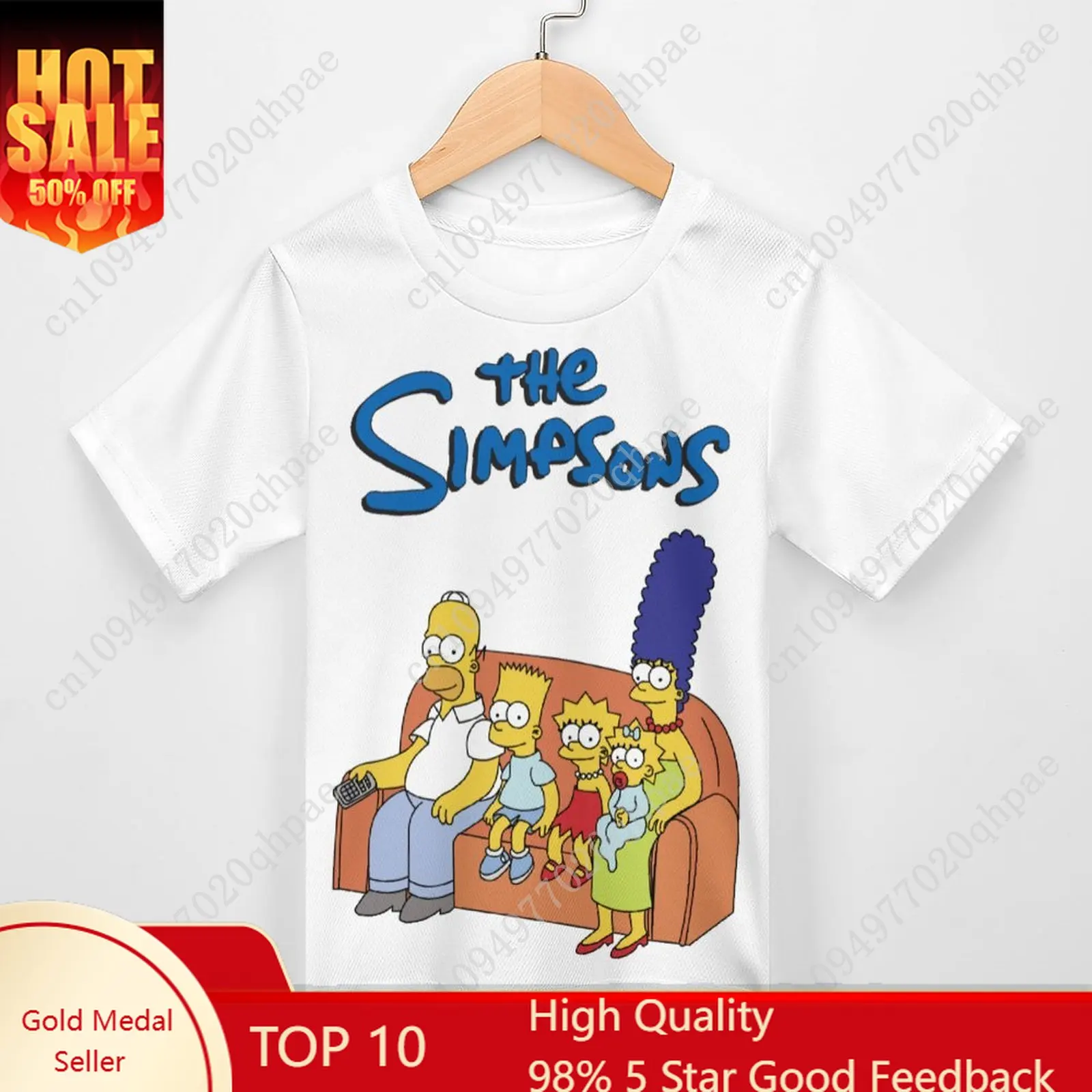 

S-Simpsonss T Shirt Boys Girls Childs Cotton Short Sleeves Tlightweight Breathable Comfortable Tshirt Custom Made Summer Tops